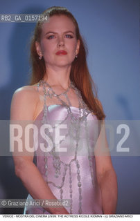 Nome:.KIDMAN NICOLE.Descrizione:.CINEMA ATTRICE.Credit:.©Graziano Arici/Rosebud2 Costo:.A.Nazione:.USA.Cittˆ:.VENEZIA.Data:.1999.