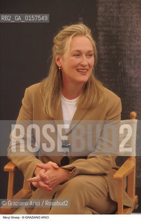 Nome:.STREEP MERYL.Descrizione:.CINEMA ATTRICE.Credit:.©Graziano Arici/Rosebud2 Costo:.A.Nazione:.USA.Cittˆ:..Data:.1999.