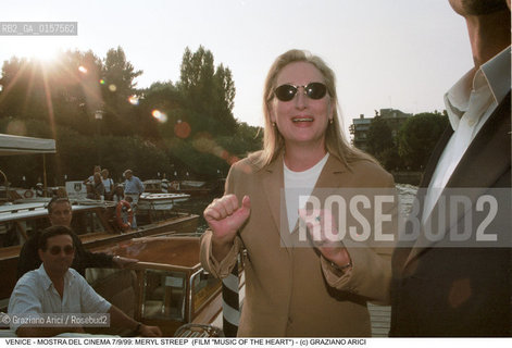 Nome:.STREEP MERYL.Descrizione:.CINEMA ATTRICE / MOSTRA DEL CINEMA.Credit:.©Graziano Arici/Rosebud2 Costo:.A.Nazione:.USA.Cittˆ:..Data:.1999.