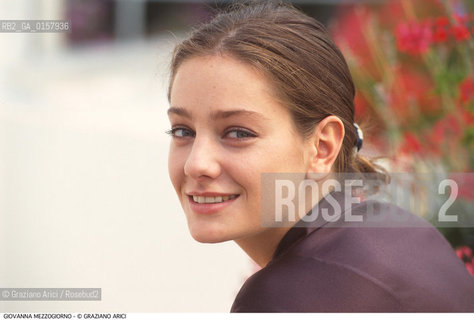 Caption: Nome: .MEZZOGIORNO GIOVANNA.Descrizione:.CINAMA ATTRICE.Credit: ©Graziano Arici/Rosebud2 Costo: .A.Nazione: .ITALIA.Cittˆ: ..Data: .1997