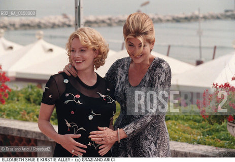 Nome: .SHUE ELIZABETH.Descrizione:.CINEMA ATTRICE / CON KIRSTIE ALLEY / MOSTRA DEL CINEMA.Credit: ©Graziano Arici/Rosebud2 Costo: .A.Nazione: .USA.Cittˆ: ..Data: .1997