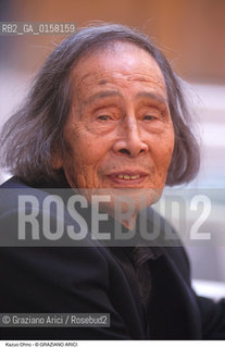 Nome:.KAZUO OHNO.Descrizione:.TEATRO BUTOH DANZA BALLERINO.Credit:.©Graziano Arici/Rosebud2 Costo:.A.Nazione:.GIAPPONE.Cittˆ:..Data:.1999.