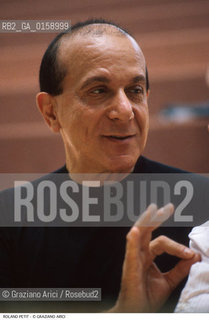 Caption: Nome: .PETIT ROLAND.Descrizione: .DANZA COREOGRAFO.Credit: ©Graziano Arici/Rosebud2 / Costo: .A.Nazione: .FRANCIA.Cittˆ: ..Data: .1986