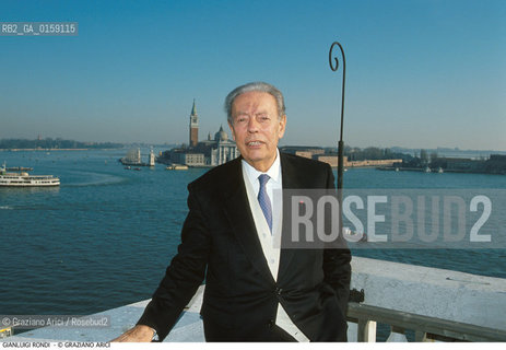 Caption: Nome: .RONDI GIANLUIGI.Descrizione: .CINEMA CRITICO/A VENEZIA.Credit: ©Graziano Arici/Rosebud2 / Costo: .A.Nazione: .ITALIA.Cittˆ: .VENEZIA.Data: .1993