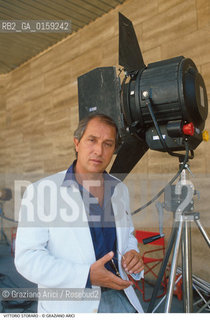 Caption: Nome: .STORARO VITTORIO.Descrizione: .CINEMA DIRETTORE DELLA FOTOGRAFIA/FARO.Credit: ©Graziano Arici/Rosebud2 / Costo: .A.Nazione: .ITALIA.Cittˆ: ..Data: .1985