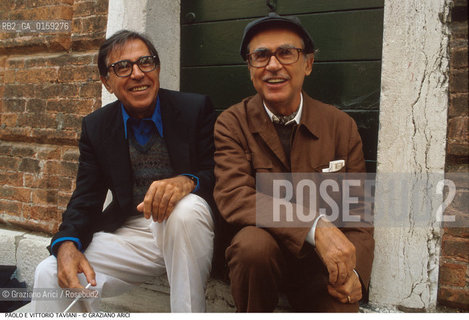 Caption: Nome: .TAVIANI PAOLO E VITTORIO.Descrizione: .CINEMA REGISTI.Credit: ©Graziano Arici/Rosebud2 / Costo: .A.Nazione: .ITALIA.Cittˆ: ..Data: .1990