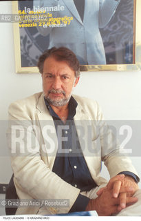 Caption: Nome: .LAUDADIO FELICE.Descrizione: .CINEMA CRITICO DIRETTORE MOSTRA.Credit: ©Graziano Arici/Rosebud2 Costo: .A.Nazione: .ITALIA.Cittˆ: ..Data: .1997
