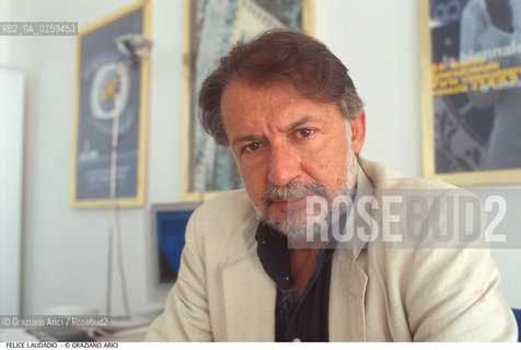 Caption: Nome: .LAUDADIO FELICE.Descrizione: .CINEMA CRITICO DIRETTORE MOSTRA.Credit: ©Graziano Arici/Rosebud2 Costo: .A.Nazione: .ITALIA.Cittˆ: ..Data: .1997