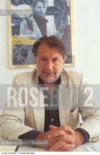 Caption: Nome: .LAUDADIO FELICE.Descrizione: .CINEMA CRITICO DIRETTORE MOSTRA.Credit: ©Graziano Arici/Rosebud2 Costo: .A.Nazione: .ITALIA.Cittˆ: ..Data: .1997