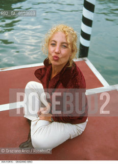 Caption: Nome: .FORTE IAIA.Descrizione: .CINEMA ATTRICE.Credit: ©Graziano Arici/Rosebud2 / Costo: .A.Nazione: .ITALIA.Cittˆ: ..Data: .1995