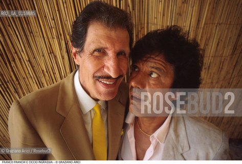 Caption: Nome: .FRANCHI FRANCO CICCIO INGRASSIA.Descrizione: .CINEMA TELEVISIONE ATTORI COMICI.Credit: ©Graziano Arici/Rosebud2 / Costo: .A.Nazione: .ITALIA.Cittˆ: ..Data: .1984