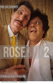 Caption: Nome: .FRANCHI FRANCO CICCIO INGRASSIA.Descrizione: .CINEMA TELEVISIONE ATTORI COMICI.Credit: ©Graziano Arici/Rosebud2 / Costo: .A.Nazione: .ITALIA.Cittˆ: ..Data: .1984