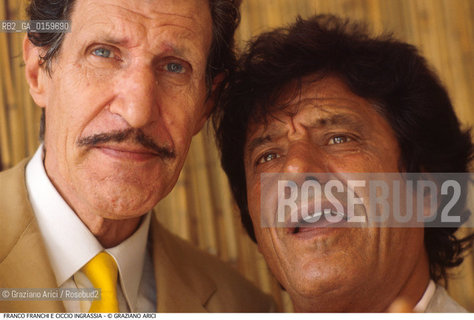 Caption: Nome: .FRANCHI FRANCO CICCIO INGRASSIA.Descrizione: .CINEMA TELEVISIONE ATTORI COMICI.Credit: ©Graziano Arici/Rosebud2 / Costo: .A.Nazione: .ITALIA.Cittˆ: ..Data: .1984
