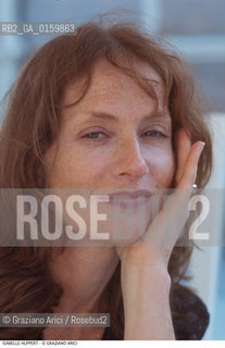 Caption: Nome: .HUPPERT ISABELLE.Descrizione: .CINEMA ATTRICE.Credit: ©Graziano Arici/Rosebud2 / Costo: .A.Nazione: .FRANCIA.Cittˆ: ..Data: .1995