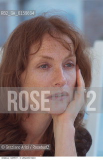 Caption: Nome: .HUPPERT ISABELLE.Descrizione: .CINEMA ATTRICE.Credit: ©Graziano Arici/Rosebud2 / Costo: .A.Nazione: .FRANCIA.Cittˆ: ..Data: .1995