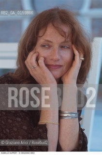 Caption: Nome: .HUPPERT ISABELLE.Descrizione: .CINEMA ATTRICE.Credit: ©Graziano Arici/Rosebud2 / Costo: .A.Nazione: .FRANCIA.Cittˆ: ..Data: .1995