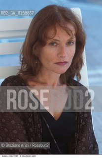 Caption: Nome: .HUPPERT ISABELLE.Descrizione: .CINEMA ATTRICE.Credit: ©Graziano Arici/Rosebud2 / Costo: .A.Nazione: .FRANCIA.Cittˆ: ..Data: .1995