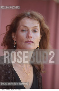 Caption: Nome: .HUPPERT ISABELLE.Descrizione: .CINEMA ATTRICE.Credit: ©Graziano Arici/Rosebud2 / Costo: .A.Nazione: .FRANCIA.Cittˆ: ..Data: .1995