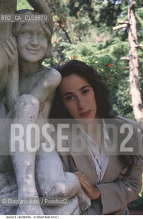 Nome: .JAKOBSON MAGGIE.Descrizione: .CINEMA ATTRICE.Credit: ©Graziano Arici/Rosebud2 / Costo: .A.Nazione: .USA.Cittˆ: .VENEZIA.Data: .1991.