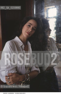 Nome: .JAKOBSON MAGGIE.Descrizione: .CINEMA ATTRICE/SPECCHIO.Credit: ©Graziano Arici/Rosebud2 / Costo: .A.Nazione: .USA.Cittˆ: .VENEZIA.Data: .1993.