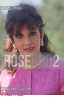 Caption: Nome: .LOLLOBRIGIDA GINA.Descrizione: .CINEMA ATTRICE.Credit: ©Graziano Arici/Rosebud2 / Costo: .A.Nazione: .ITALIA.Cittˆ: ..Data: .1992