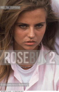 Nome: .LUALDI ANTONELLA.Descrizione: .CINEMA ATTRICE.Credit: ©Graziano Arici/Rosebud2 / Costo: .A.Nazione: .ITALIA.Cittˆ: .VENEZIA.Data: .1987.
