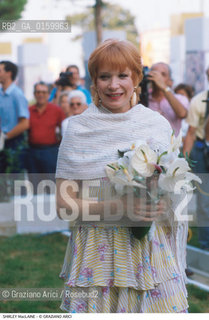 Caption: Nome: .MacLAINE SHIRLEY.Descrizione: .CINEMA ATTRICE.Credit: ©Graziano Arici/Rosebud2 / Costo: .A.Nazione: .USA.Cittˆ: ..Data: .1994