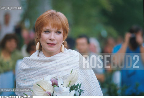 Caption: Nome: .MacLAINE SHIRLEY.Descrizione: .CINEMA ATTRICE.Credit: ©Graziano Arici/Rosebud2 / Costo: .A.Nazione: .USA.Cittˆ: ..Data: .1994