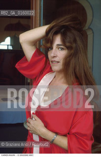 Caption: Nome: .MAURA CARMEN.Descrizione: .CINEMA ATTRICE ROSSO.Credit: ©Graziano Arici/Rosebud2 / Costo: .A.Nazione: .SPAGNA.Cittˆ: ..Data: .1993