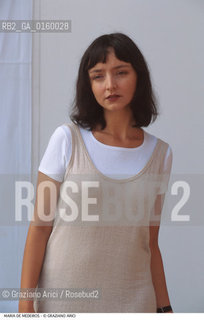 Caption: Nome: .De MEDEIROS MARIA.Descrizione: .CINEMA ATTRICE.Credit: ©Graziano Arici/Rosebud2 / Costo: .A.Nazione: ..Cittˆ: .VENEZIA.Data: .1993