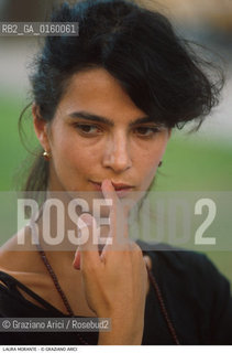 Caption: Nome: .MORANTE LAURA.Descrizione: .CINEMA ATTRICE.Credit: ©Graziano Arici/Rosebud2 / Costo: .A.Nazione: .ITALIA.Cittˆ: ..Data: .1988