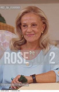 Caption: Nome: .MOREAU JEANNE.Descrizione: .CINEMA ATTRICE.Credit: ©Graziano Arici/Rosebud2 / Costo: .A.Nazione: .FRANCIA.Cittˆ: ..Data: .1988