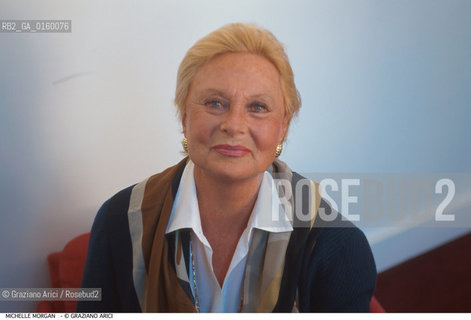 Caption: Nome: .MORGAN MICHELE.Descrizione: .alias SIMONE ROUSSEL / CINEMA ATTRICE.Credit: ©Graziano Arici/Rosebud2 / Costo: .A.Nazione: .FRANCIA.Cittˆ: ..Data: .1992