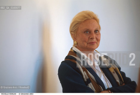 Caption: Nome: .MORGAN MICHELE.Descrizione: .alias SIMONE ROUSSEL / CINEMA ATTRICE.Credit: ©Graziano Arici/Rosebud2 / Costo: .A.Nazione: .FRANCIA.Cittˆ: ..Data: .1992