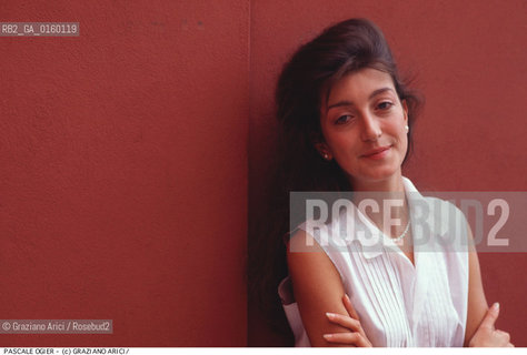 Nome: .OGIER PASCALE.Descrizione: .CINEMA ATTRICE.Credit: ©Graziano Arici/Rosebud2 / Costo: .A.Nazione: .FRANCIA.Cittˆ: .VENEZIA.Data: .1987.