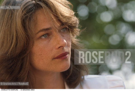 Caption: Nome: .RAMPLING CHARLOTTE.Descrizione: .CINEMA ATTRICE.Credit: ©Graziano Arici/Rosebud2 / Costo: .A.Nazione: .GRAN BRETAGNA.Cittˆ: ..Data: .1988