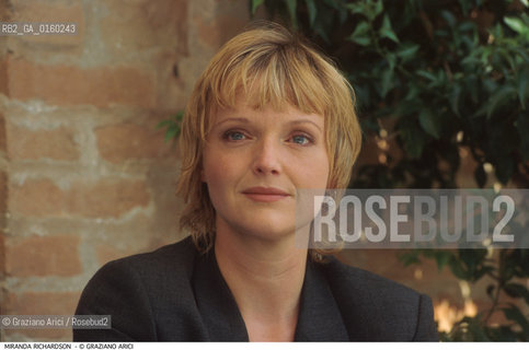 Caption: Nome: .RICHARDSON MIRANDA.Descrizione: .CINEMA ATTRICE.Credit: ©Graziano Arici/Rosebud2 / Costo: .A.Nazione: .GRAN BRETAGNA.Cittˆ: ..Data: .1994