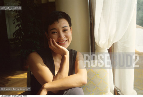 Caption: Nome: .CHEN JOAN.Descrizione: .CINEMA ATTRICE.Credit: ©Graziano Arici/Rosebud2 / Costo: .A.Nazione: .CINA/USA.Cittˆ: ..Data: .1994