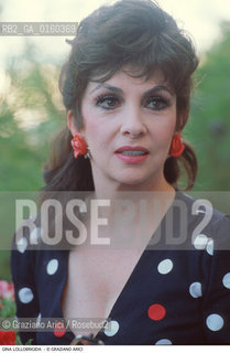 Caption: Nome: .LOLLOBRIGIDA GINA.Descrizione: .CINEMA ATTRICE.Credit: ©Graziano Arici/Rosebud2 / Costo: .A.Nazione: .ITALIA.Cittˆ: ..Data: .1992