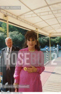 Caption: Nome: .LOLLOBRIGIDA GINA.Descrizione: .CINEMA ATTRICE.Credit: ©Graziano Arici/Rosebud2 / Costo: .A.Nazione: .ITALIA.Cittˆ: .VENEZIA.Data: .1992