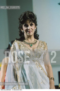 Caption: Nome: .LOLLOBRIGIDA GINA.Descrizione: .CINEMA ATTRICE .Credit: ©Graziano Arici/Rosebud2 / Costo: .A.Nazione: .ITALIA.Cittˆ: ..Data: .1992