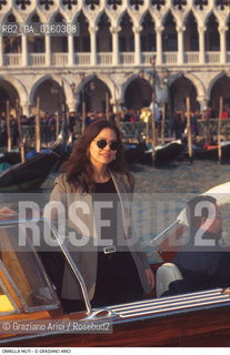 Caption: Nome: .MUTI ORNELLA.Descrizione: .alias FRANCESCA RIVELLI / CINEMA ATTRICE.Credit: ©Graziano Arici/Rosebud2 / Costo: .A.Nazione: .ITALIA.Cittˆ: .VENEZIA.Data: .1994
