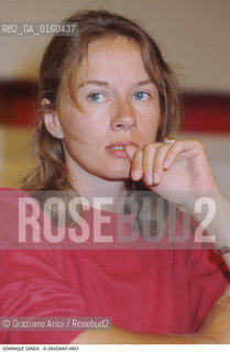 Caption: Nome: .SANDA DOMINIQUE.Descrizione: .alias DOMINIQUE VARAIGNE/CINEMA ATTRICE.Credit: ©Graziano Arici/Rosebud2 / Costo: .A.Nazione: .FRANCIA.Cittˆ: ..Data: .1989