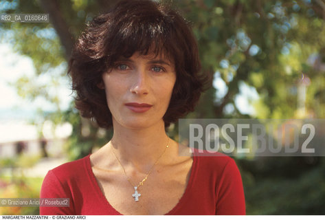 Caption: Nome: .MAZZANTINI MARGARET.Descrizione: .LETTERATURA SCRITTRICE ATTRICE TEATRO.Credit: ©Graziano Arici/Rosebud2 / Costo: .A.Nazione: .ITALIA.Cittˆ: ..Data: .1994
