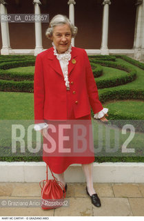 Caption: Nome: .MC CARTHY MARY.Descrizione: .ANTROPOLOGIA ANTROPOLOGA SAGGISTA/ALLA FONDAZIONE CINI A VENEZIA .Credit: ©Graziano Arici/Rosebud2 / Costo: .A.Nazione: .USA.Cittˆ: ..Data: .1994