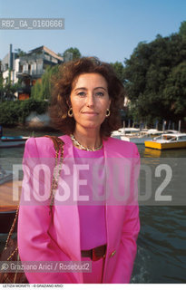 Caption: Nome: .MORATTI MARIA LETIZIA.Descrizione: .TELEVISIONE PRESIDENTE RAI.Credit: ©Graziano Arici/Rosebud2 / Costo: .A.Nazione: .ITALIA.Cittˆ: ..Data: .1995