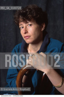 Caption: Nome: .ORSI ALESSANDRA.Descrizione: .LETTERATURA SCRITTRICE GIORNALISTA.Credit: ©Graziano Arici/Rosebud2 / Costo: .A.Nazione: .ITALIA.Cittˆ: ..Data: .1996