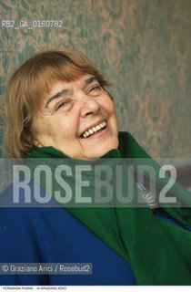 Caption: Nome: .PIVANO FERNANDA.Descrizione: .LETTERATURA AMERICANA CRITIC0 TRADUTTRICE SAGGISTA.Credit: ©Graziano Arici/Rosebud2 / Costo: .A.Nazione: .ITALIA.Cittˆ: ..Data: .1996