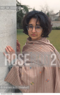 Caption: Nome: .RANDHAWA RAVINDER.Descrizione: .LETTERATURA SCRITTRICE.Credit: ©Graziano Arici/Rosebud2 / Costo: .A.Nazione: .INDIA.Cittˆ: ..Data: .1997