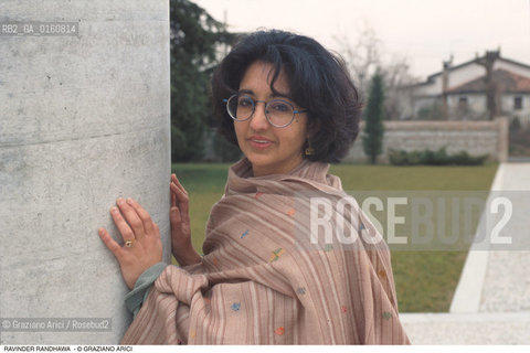 Caption: Nome: .RANDHAWA RAVINDER.Descrizione: .LETTERATURA SCRITTRICE.Credit: ©Graziano Arici/Rosebud2 / Costo: .A.Nazione: .INDIA.Cittˆ: ..Data: .1997